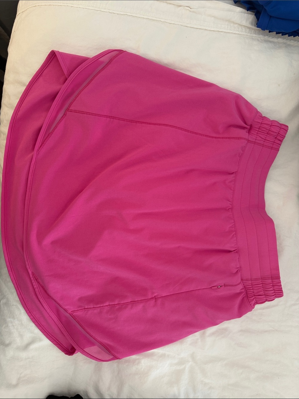 lululemon hot pink athletic skirt with built-in shorts